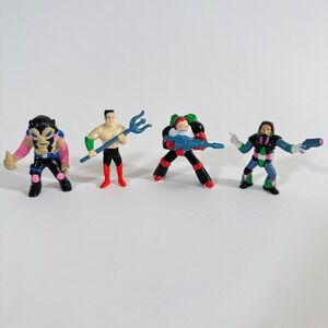 Vintage Trash Bag Bunch Lot of 4 L.G.T.I. 1991 Action Figures Toys